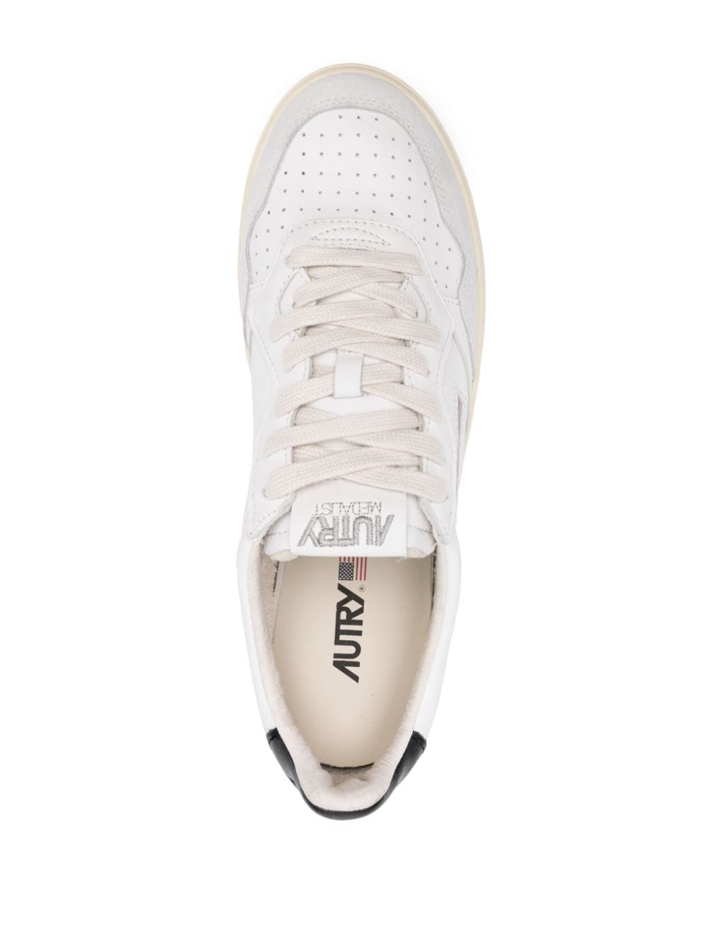 Autry Medalist panelled sneakers White