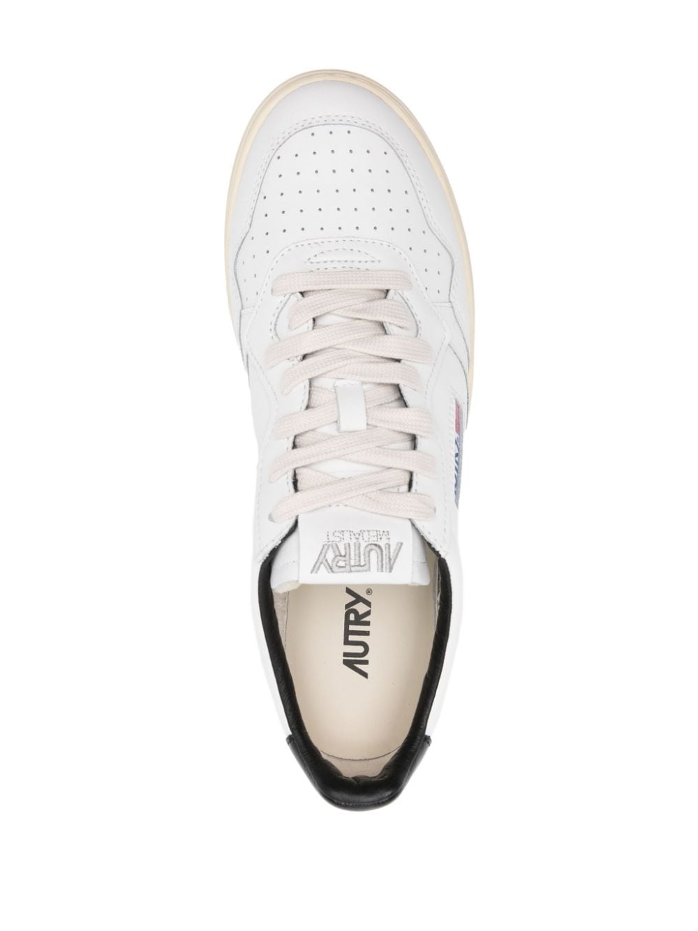 Autry Medalist panelled sneakers White