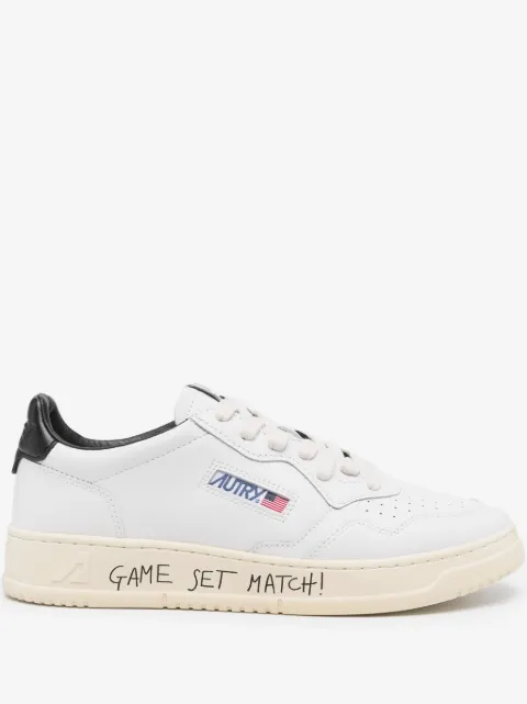 Autry Medalist slogan-print sneakers