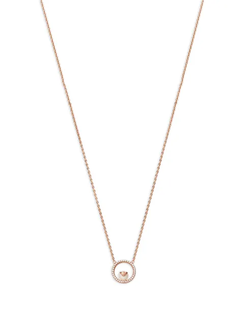 Emporio Armani circle-pendant necklace