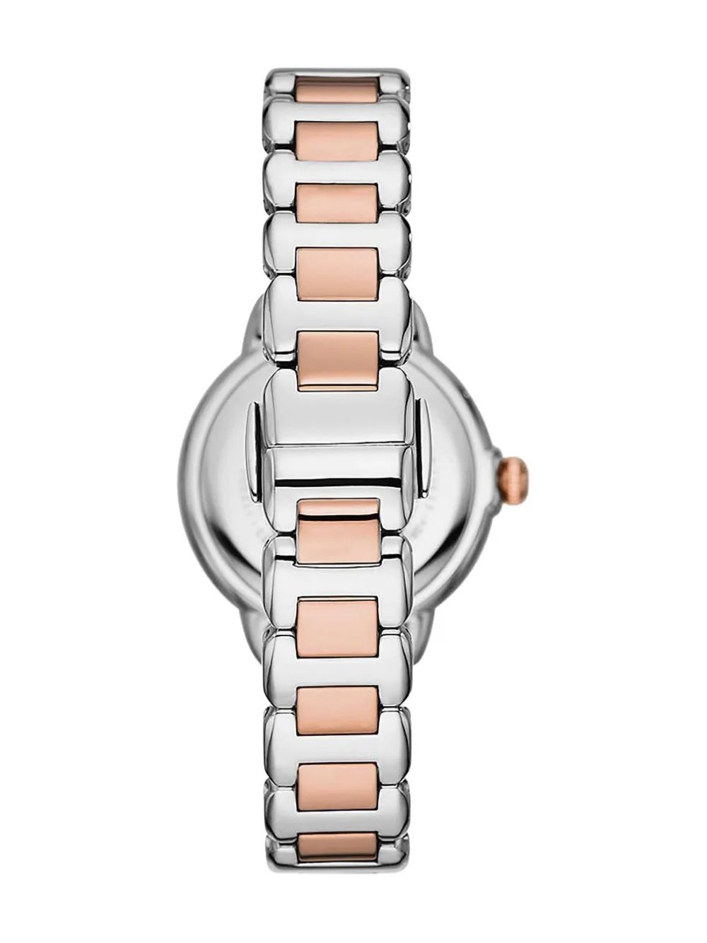 Emporio Armani Three-hand Date Two-tone Stainless Steel Watch