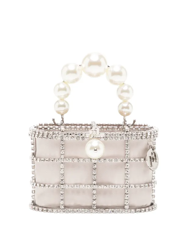 Rosantica Holli Mini Bag | Silver | FARFETCH GE
