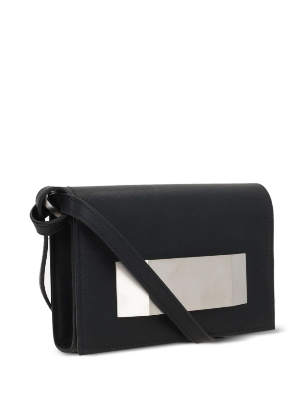 Shop Rick Owens Porterville Leather Clutch Bag In Black