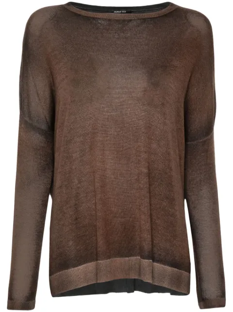 Avant Toi faded-effect jumper