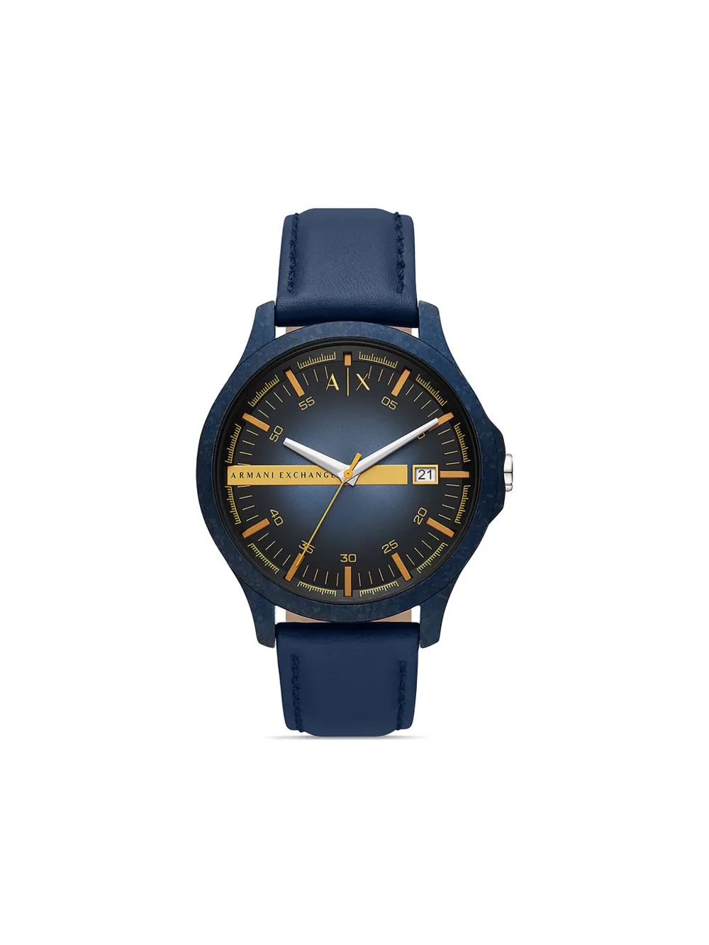 Armani Exchange round face 46mm | bleu | Image 1