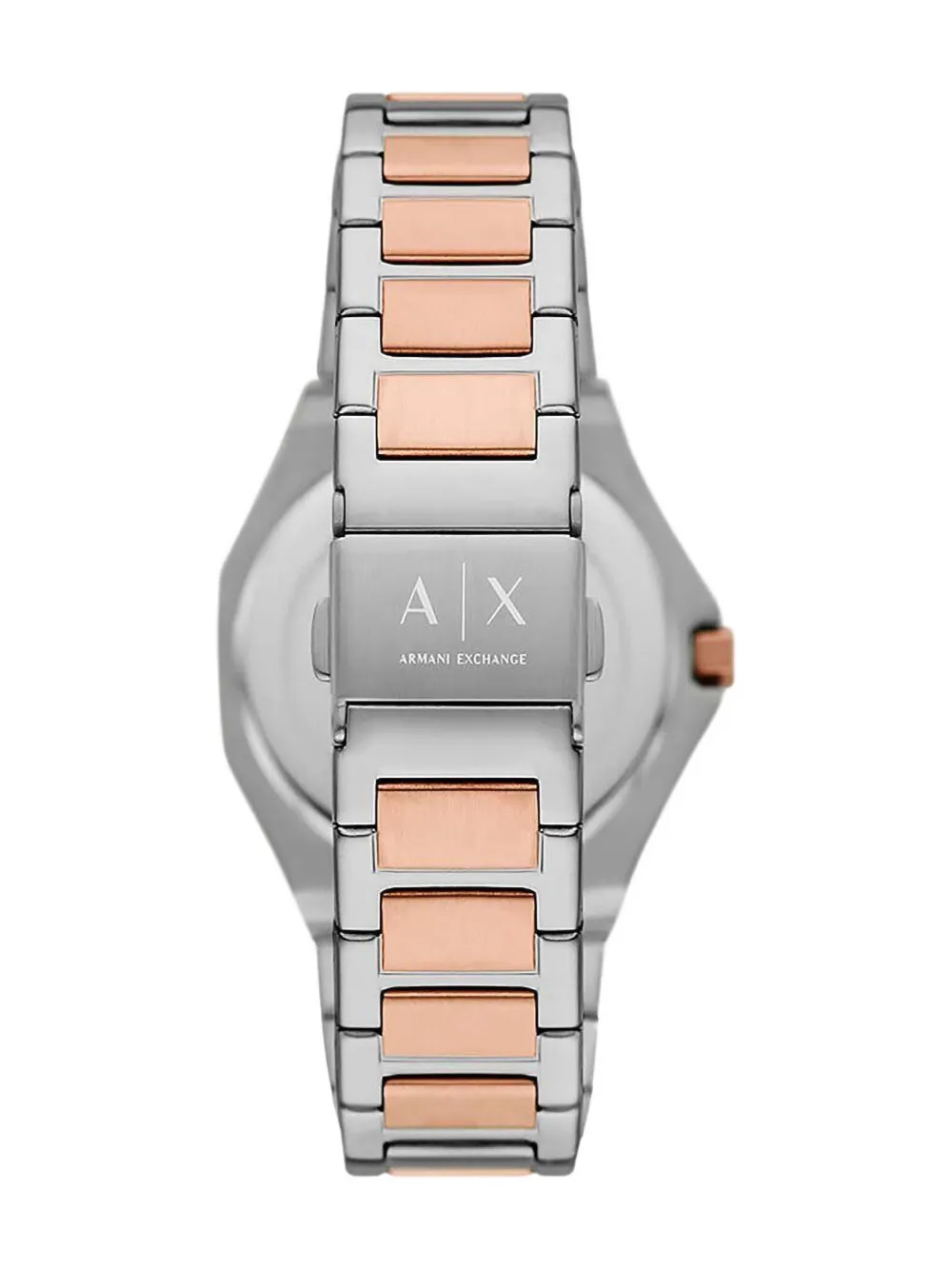 Armani Exchange Three-hand Watch With Steel Strap
