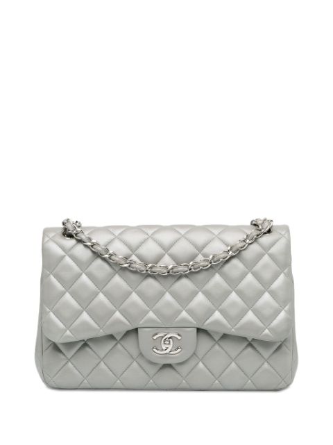 HOT SALE CHANEL 2012-2013 Jumbo Classic Lambskin Double Flap shoulder bag Women