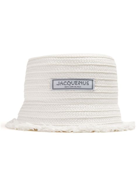 Jacquemus raffia bucket hat Women