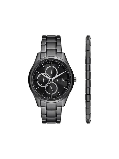 Armani Exchange طقم وجه مستدير 42 ملم