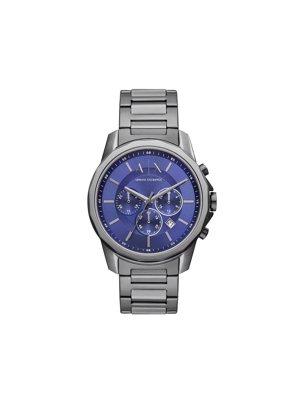 Armani Exchange round face 44mm | bleu | Image 1