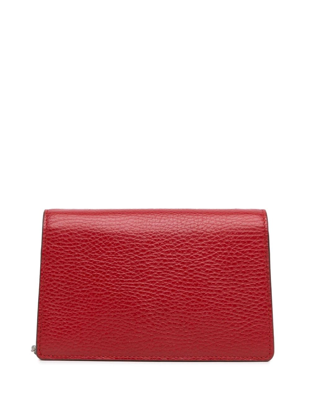 Gucci Pre-Owned 2016-2023 Super Mini Dionysus leren crossbodytas - Rood