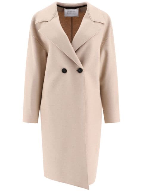 Harris Wharf London drop-shoulder double-breasted coat