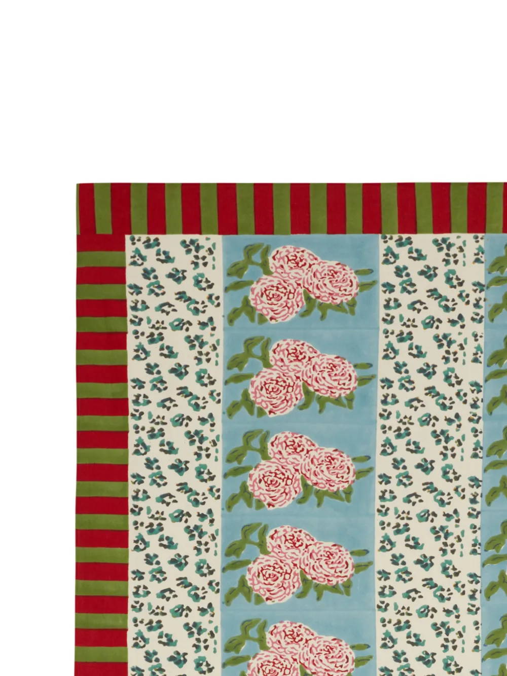 Lisa Corti mix-print cotton tablecloth (140cm x 240cm) - MULTICOLOR