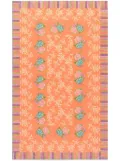 Lisa Corti Kandem Queen cotton tablecloth (140cm x 240cm) - Orange