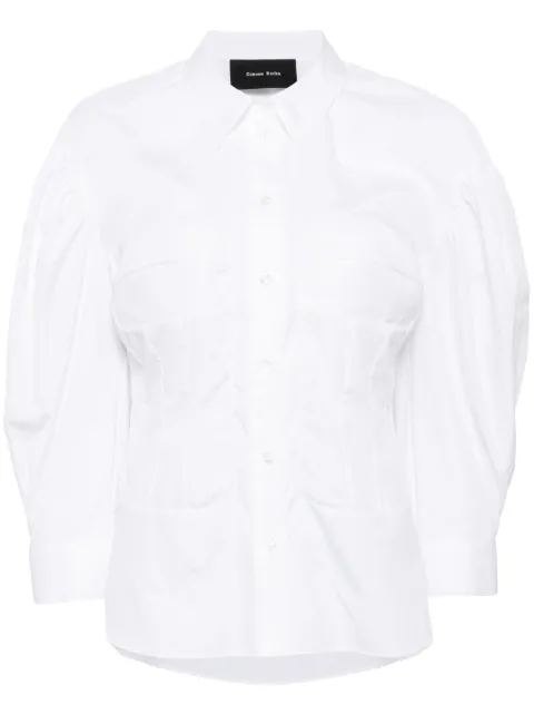 Simone Rocha corset seam shirt