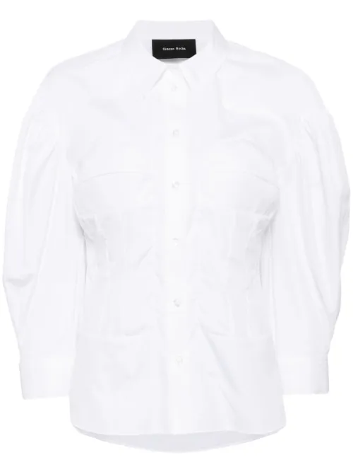 Chemise à détails de coutures - Simone Rocha - Modalova