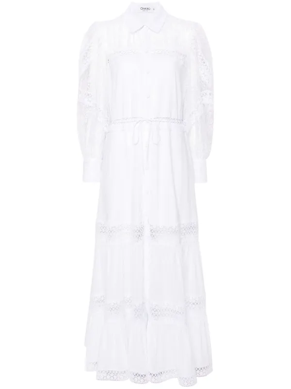 Charo Ruiz Ibiza Lucil Maxi Dress White FARFETCH AU