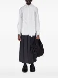 Simone Rocha inverted-seam cotton shirt - White