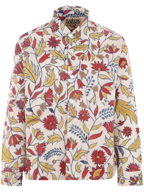 Kartik Research Camisa com estampa floral