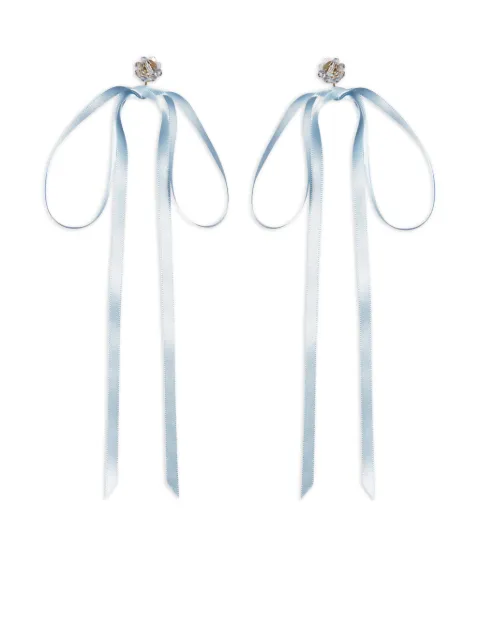 Simone Rocha bow-detail earrings 