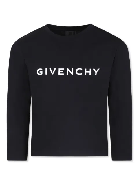 Givenchy Kids logo-print organic-cotton T-shirt