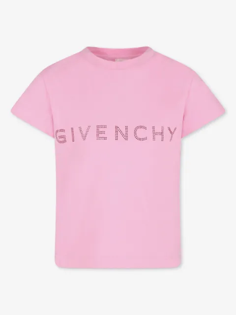 Givenchy Kids logo-print organic cotton T-shirt 