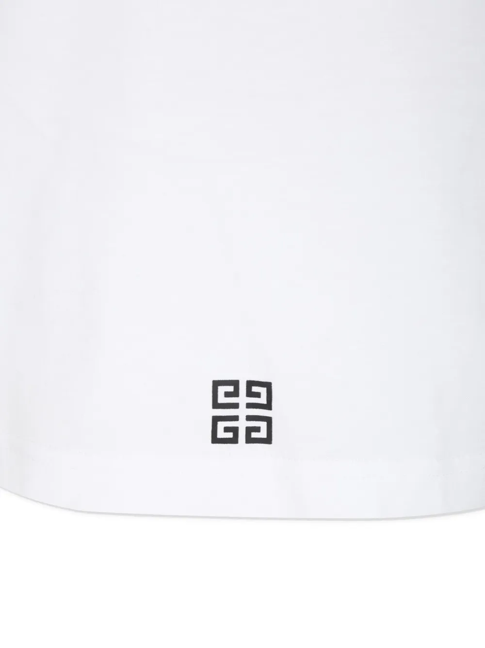 Givenchy Kids T-shirt van biologisch katoen met logoprint Wit