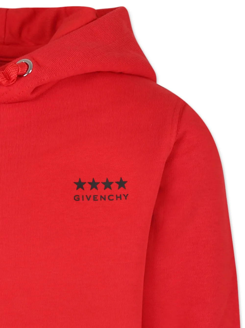 Givenchy Kids Jersey hoodie met 4G print Rood