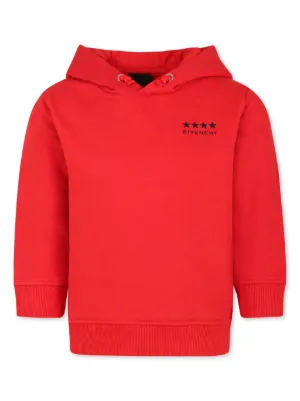 Off-White Kids ロゴ パーカー | レッド | FARFETCH JP