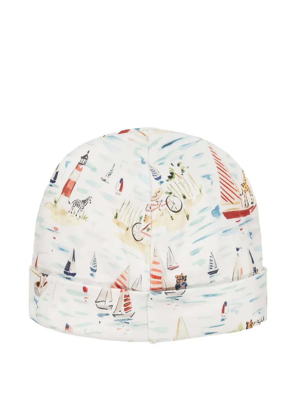POLO RALPH LAUREN KIDS Hoed met nautische print - Wit