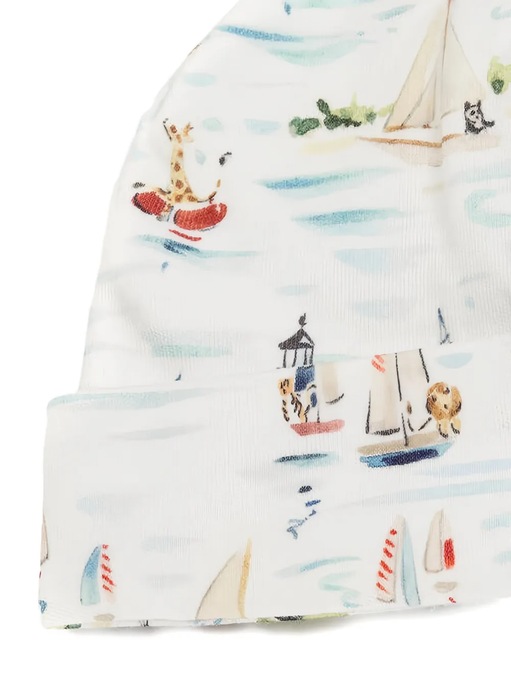 POLO RALPH LAUREN KIDS Hoed met nautische print Wit
