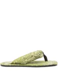 The Attico Indie sandals - Green