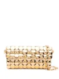 Rabanne mirrorred shoulder bag - Gold