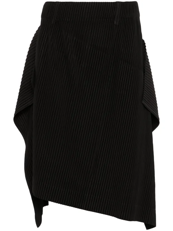ISSEY MIYAKE アシメントリーヘムスカート ISSEY MIYAKE アシメントリーヘムスカート 【公式通販】
