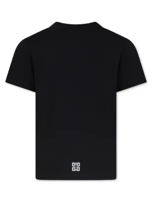 GIVENCHY☆キッズ 刺繍入りコットンポロトップ ブラック GIVENCHY☆キッズ 刺繍入りコットンポロトップ ブラック 子供服