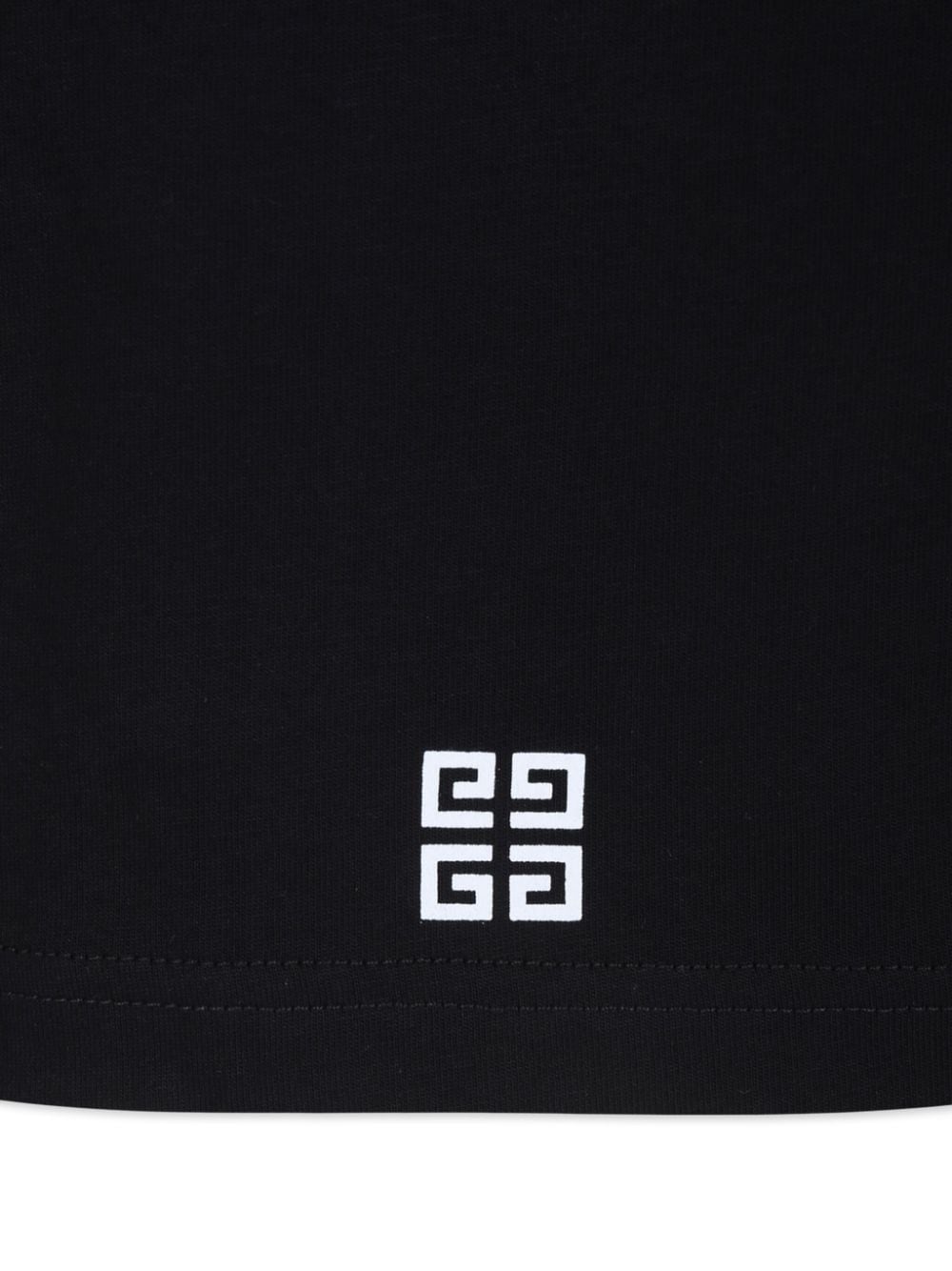 Shop Givenchy Logo-print Organic-cotton T-shirt In Black