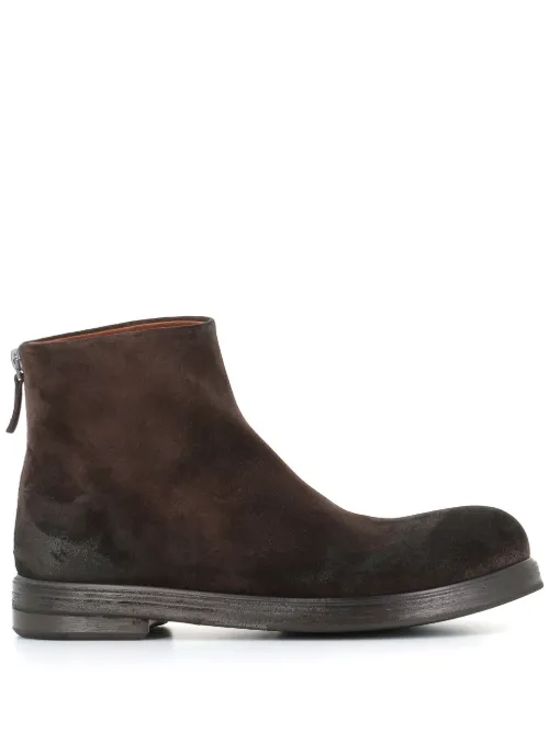 Bottines en cuir à bout rond - Marsèll - Modalova
