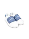 Givenchy Kids denim-panelled slip-on sneakers - White