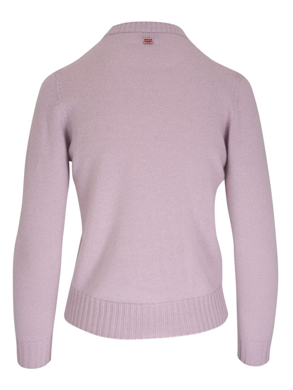 Shop Agnona Lipstick Jumper In Purple