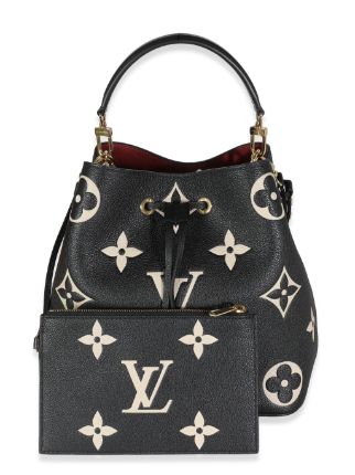 Louis Vuitton Pre Owned 2021 2022 NeoNoe MM Bucket Bag Black FARFETCH IE