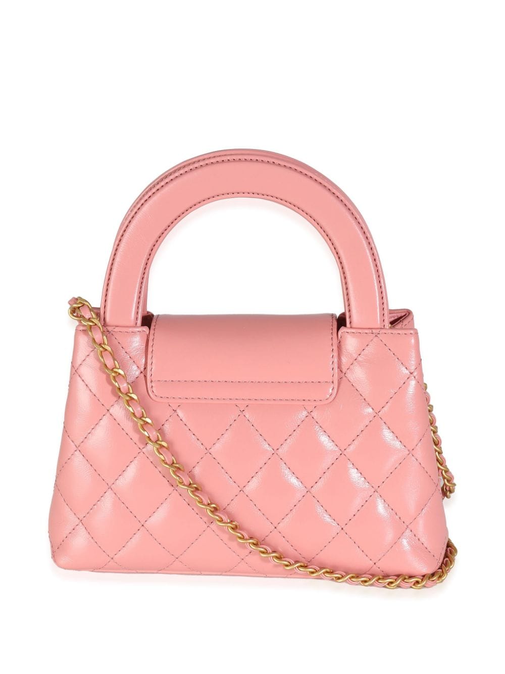 CHANEL Pre-Owned 2024 Kelly handtas - Roze