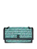 CHANEL Pre-Owned Timeless tweed shoulder bag - Blue
