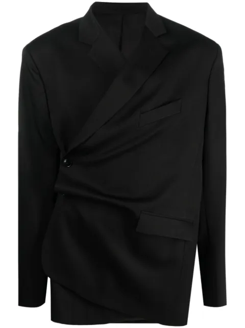 Martine Rose wrap-design blazer