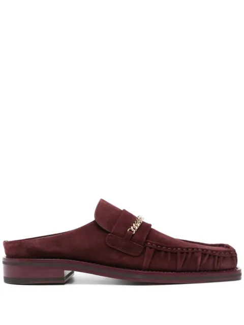Martine Rose mules con puntera cuadrada