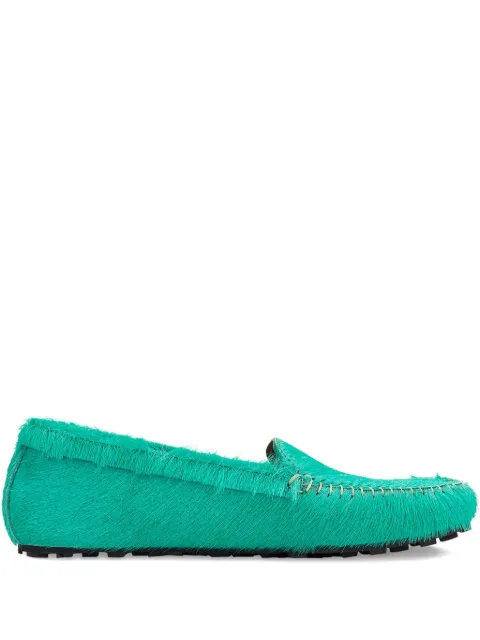 Marni brushed "Green" loafers