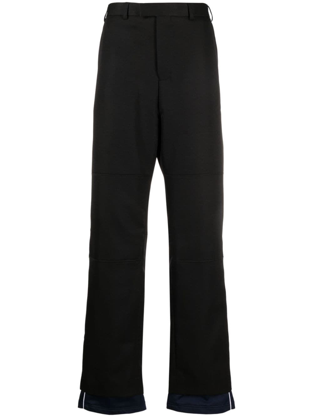 Sports Hem straight-leg trousers