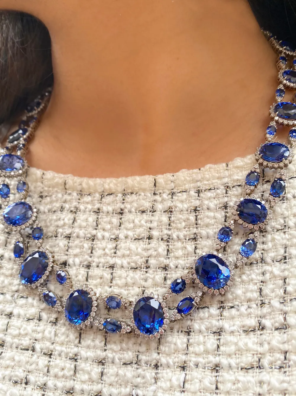  Juwelina Paris Prima Donna Necklace - Silver 
