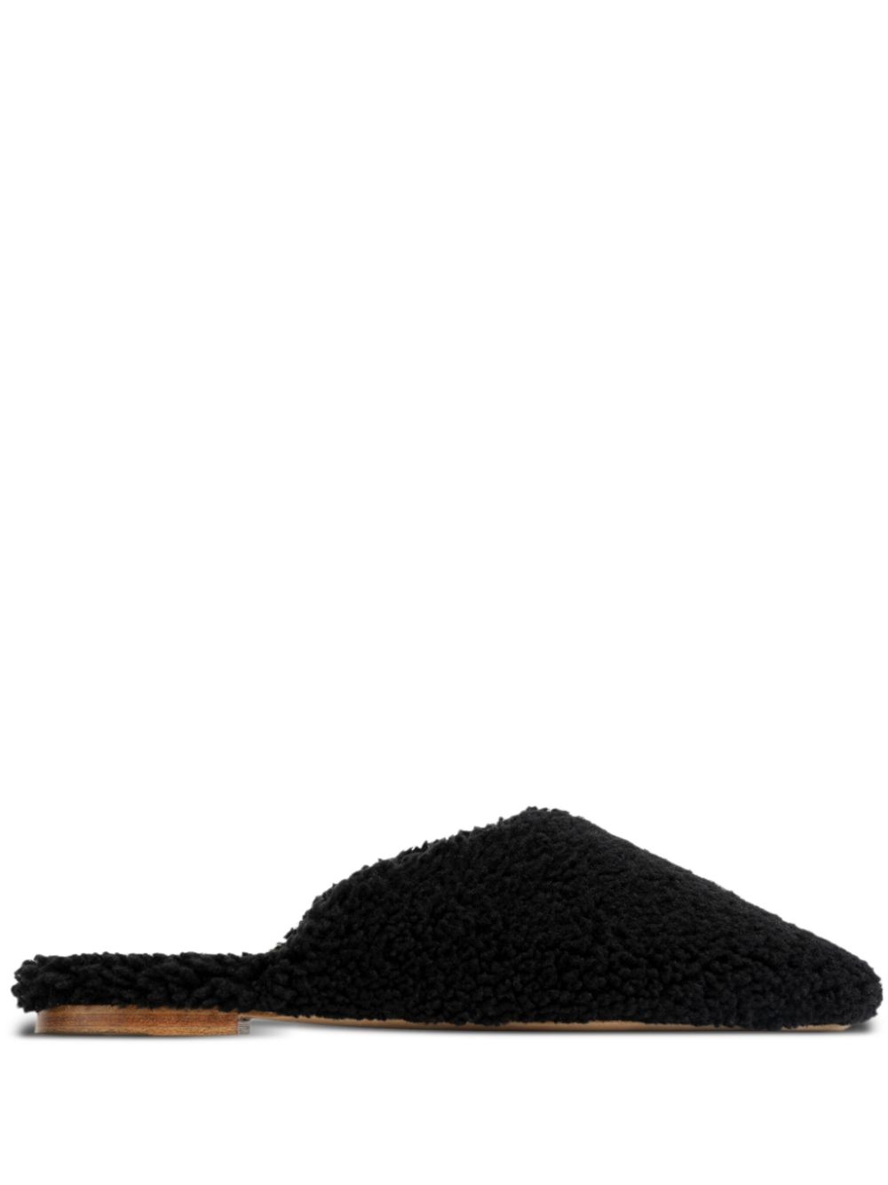 shearling slippers