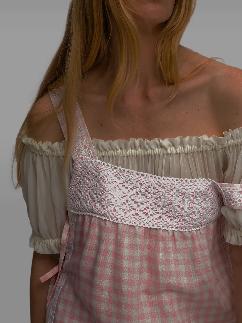 SLEEPER GRETA LAYERED DRESS