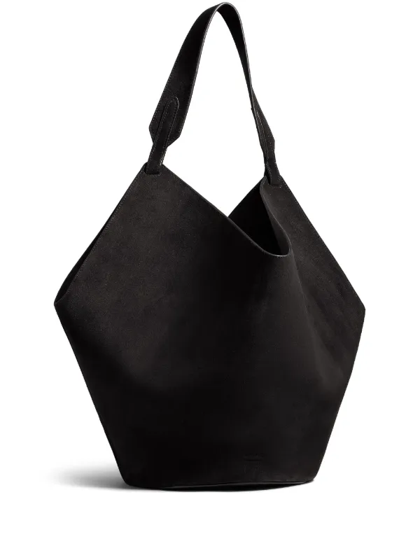 【メーカー直売】 | Bag Tote Lotus Medium KHAITE Black FARFETCH | バッグ